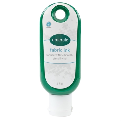 Tinta para Tecido Esmeraldas - Silhouette - 57gr