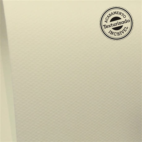 Papel Markatto Concetto Avorio 170gr - Mimo - 30,5 X 30,5 Cm - 30 Folhas