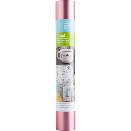 Vinil Adesivo Metálico Fosco Rosa - Cricut - 30x122cm - 01 unidade